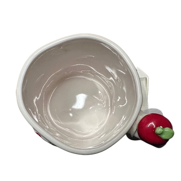 Rae Dunn Cherry Delight Mug - White and Red - Picture 4 of 5